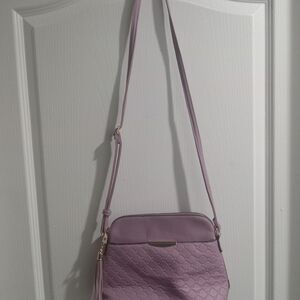 Chic Lavender Crossbody Bag